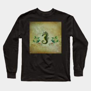 Wonderful elegant fantasy seahorse Long Sleeve T-Shirt